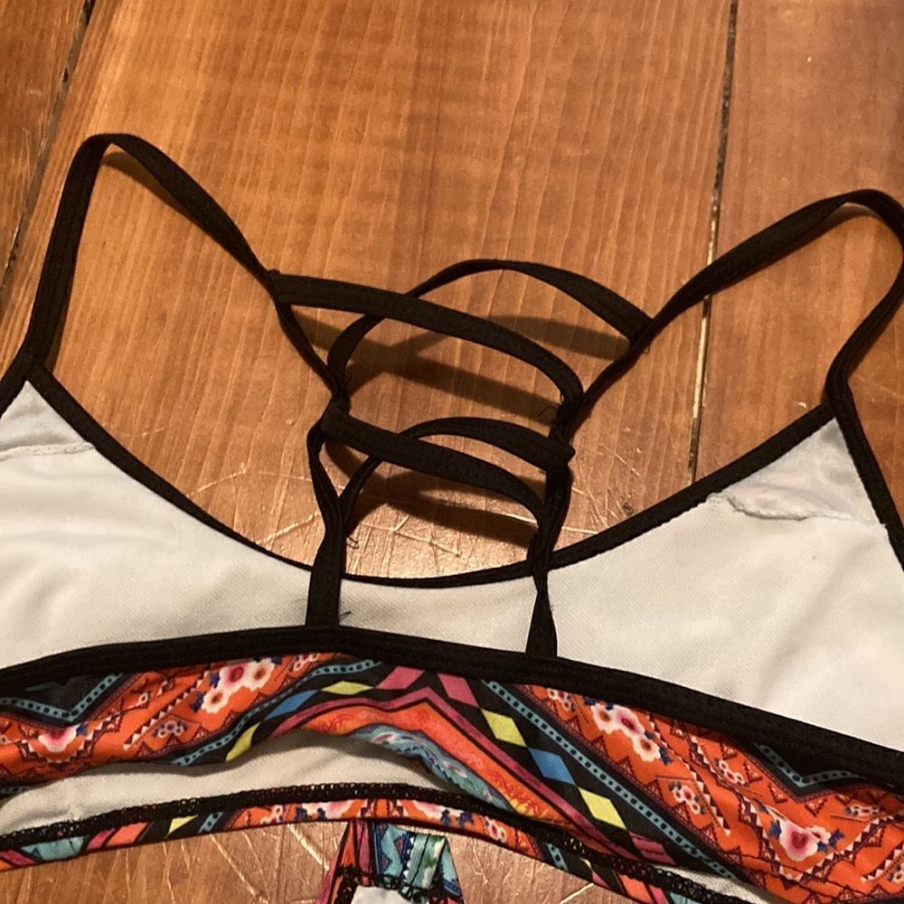 Vibrant Multicolor Bikini Set - Picture 8 of 9